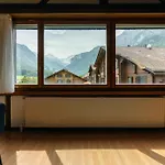 Apartmán Jungfrau-view Apartment, Terrace & Free Parking Wilderswil