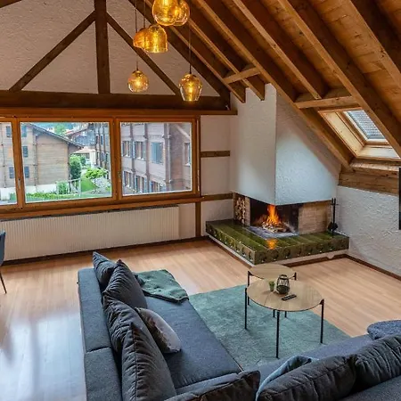 Jungfrau-view Apartment, Terrace & Free Parking Wilderswil