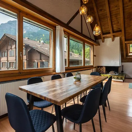 Jungfrau-view Apartment, Terrace & Free Parking דירה וילדרסויל