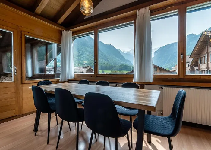 Jungfrau-view Apartment, Terrace & Free Parking Apartamento
