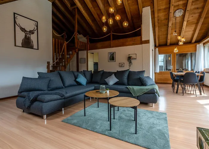 Apartman Jungfrau-view Apartment, Terrace & Free Parking
