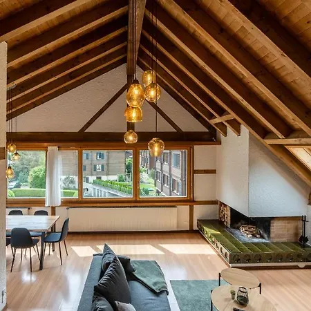 아파트 Jungfrau-view Apartment, Terrace & Free Parking *