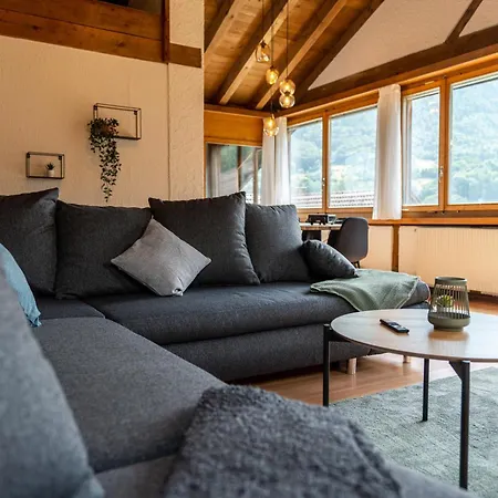 아파트 Jungfrau-view Apartment, Terrace & Free Parking